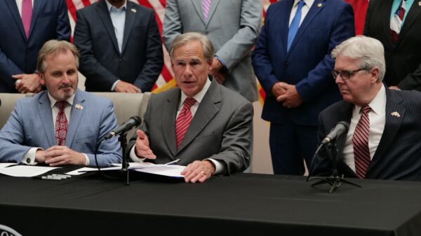 Texas Governor Greg Abbott Signs Senate Bill 1