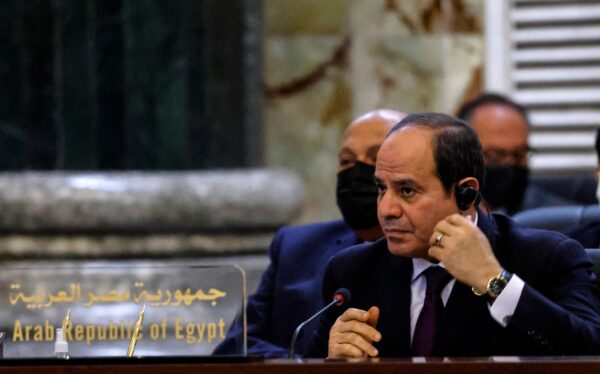 Egyptian President Abdel Fatta Arsisi