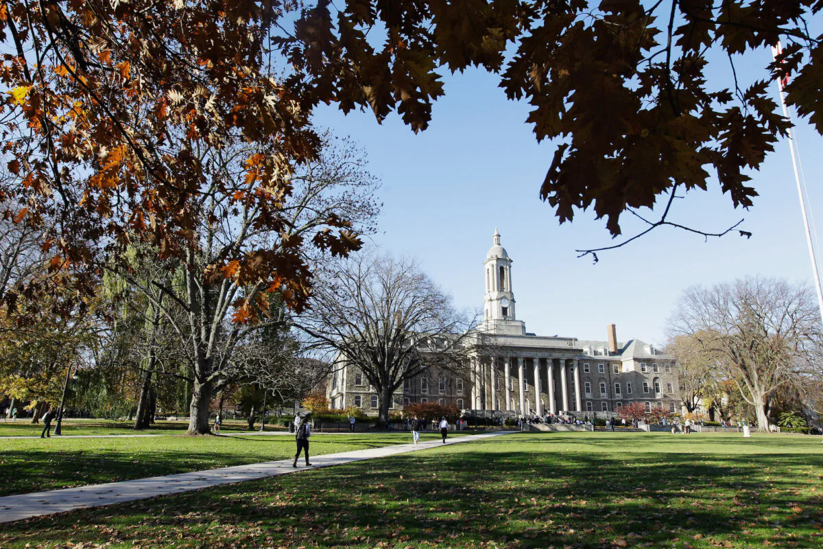 Penn State University campus in University Park, Pa, in 2011. (Rob Carr/Getty Images)