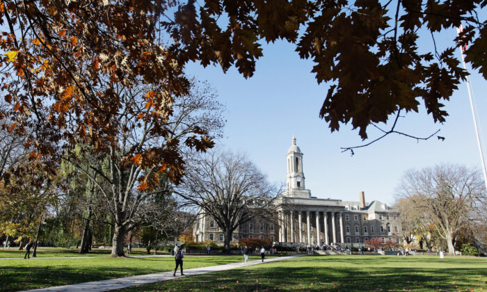 Penn State University campus in University Park, Pa., This file photo taken in 2011 shows. (Rob Carr/Getty Images)