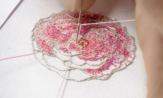 Exceptional French Gold Embroidery