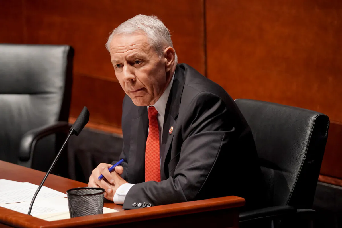 Rep. Ken Buck (R-Colo.) questions witnesses at a House Judiciary Committee hearing on police brutality and racial profiling in Washington on June 10, 2020. (Greg Nash-Pool/Getty Images)