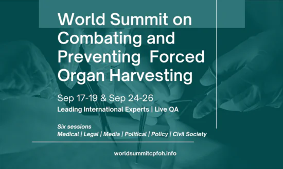 LIVE: World Summit Against Forced Organ Harvesting : An Alarm to Humankind