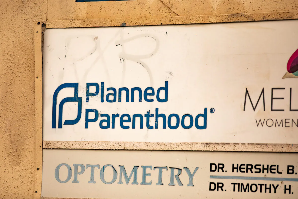 A Planned Parenthood facility in Anaheim, Calif., on Sept. 10, 2020. (John Fredricks/The Epoch Times)