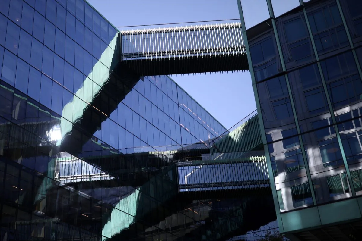 View of the Fannie Mae Federal National Mortgage Association building in Washington on Nov. 24, 2020. (Tom Brenner/Reuters)