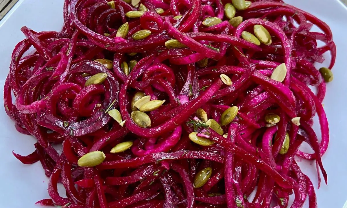Spiralizers are fun to use, especially on beets. (Kary Osmond/TNS)