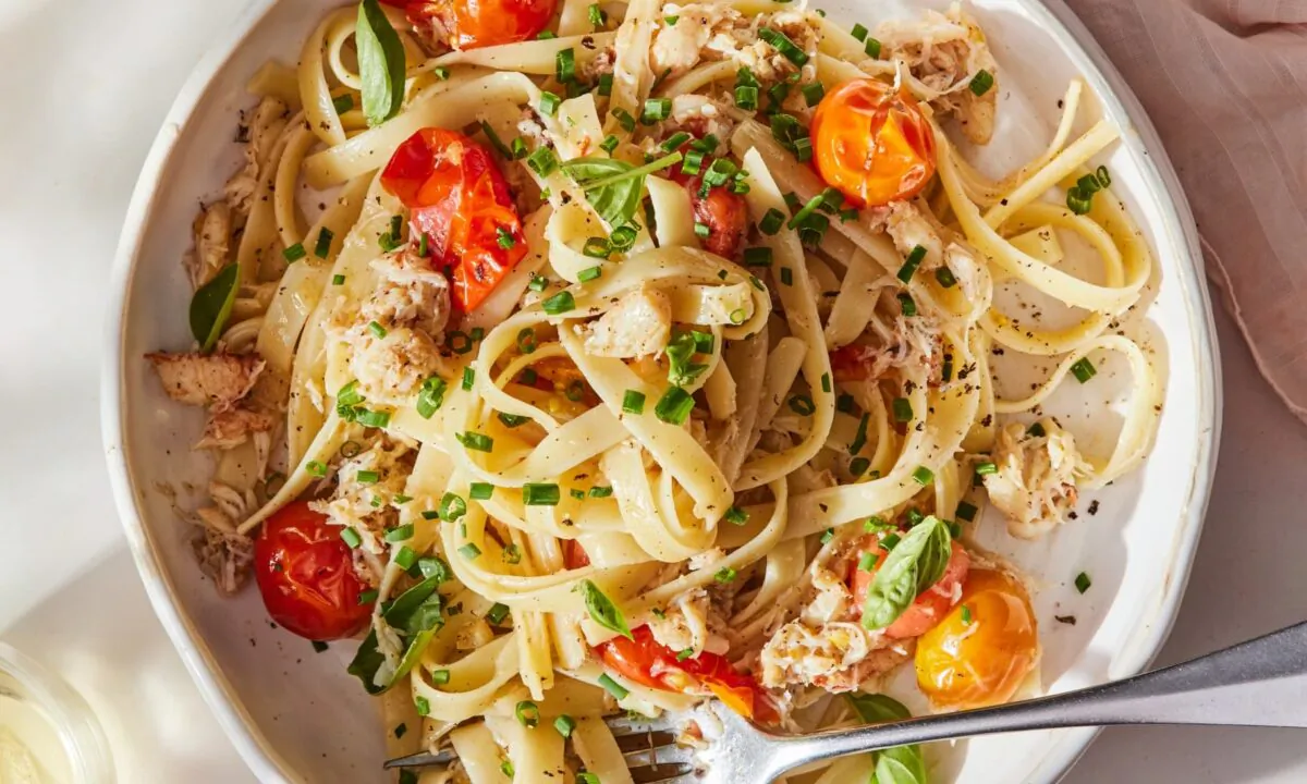 This pasta is low-effort, but the end result is a dinner elegant enough to serve any guest. (Kristin Teig/TNS)