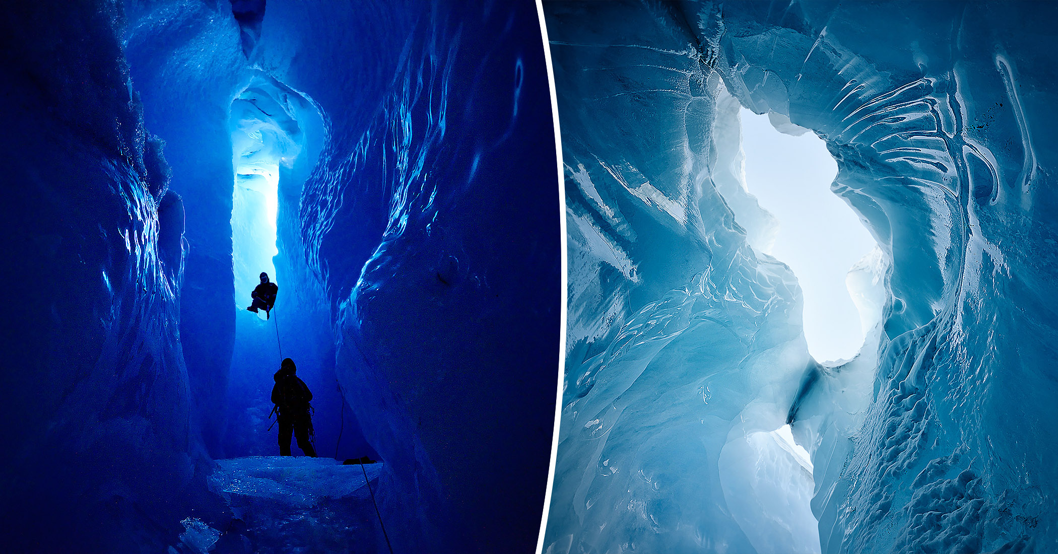 Explorer Snaps Awe-Inspiring Photos Inside the Treacherous Ice Caves of ...