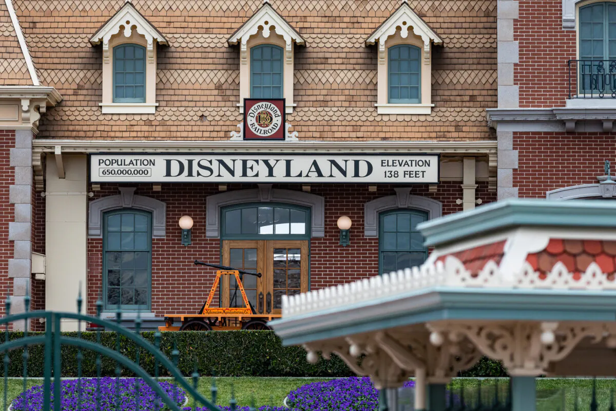 Disneyland in Anaheim, Calif., on Feb. 1, 2021. (John Fredricks/The Epoch Times)