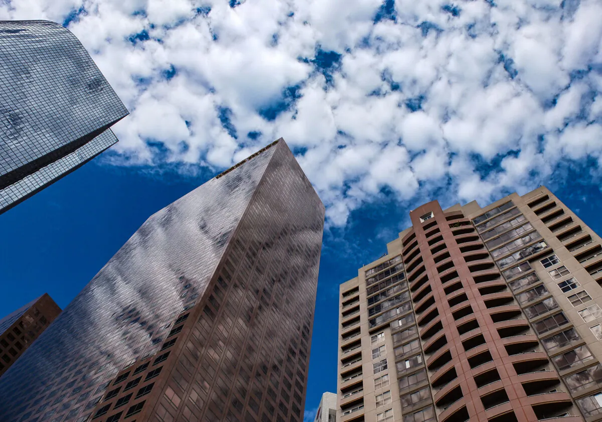Downtown Los Angeles on Sept. 9, 2012. (John Fredricks/the EPoch Times)