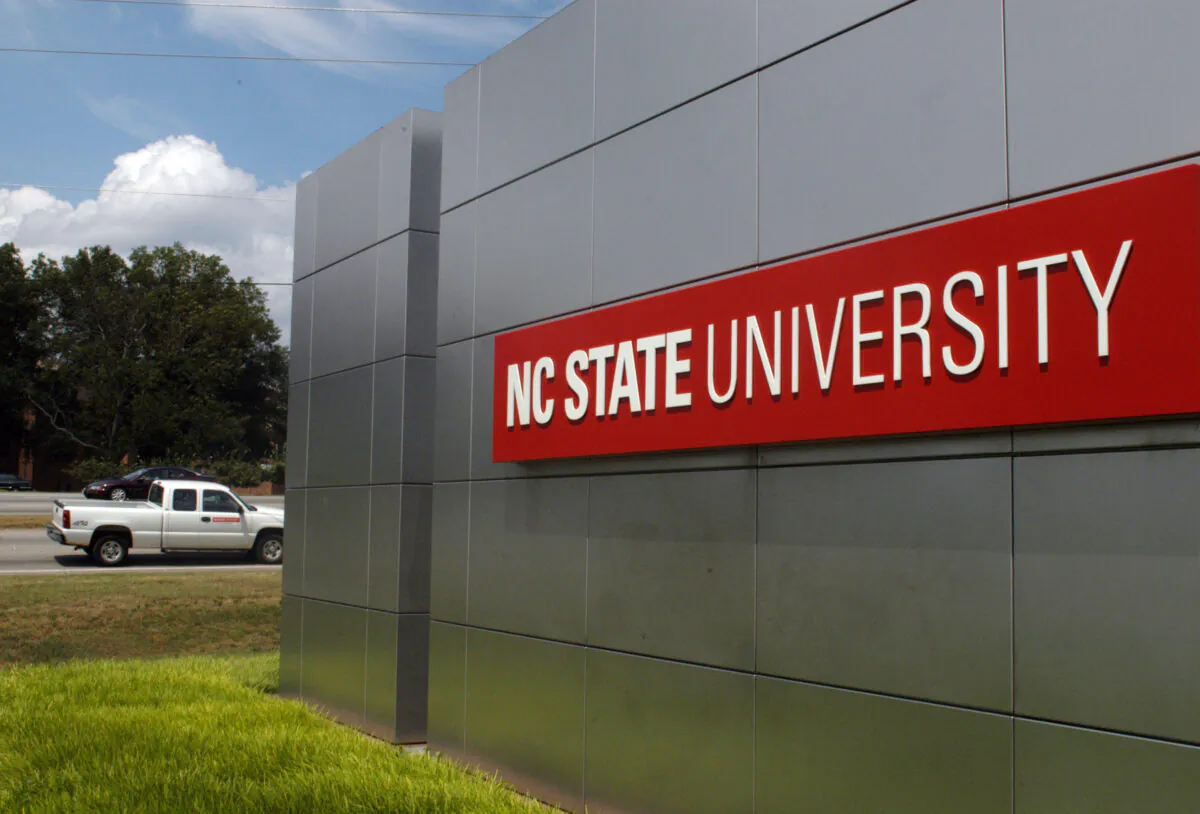 The North Carolina State Campus, which contains Dabney Hall, the main building for graduate and undergraduate studies in chemistry, is seen in Raleigh, N.C., on July 15, 2005. (Logan Mock-Bunting/Getty Images)