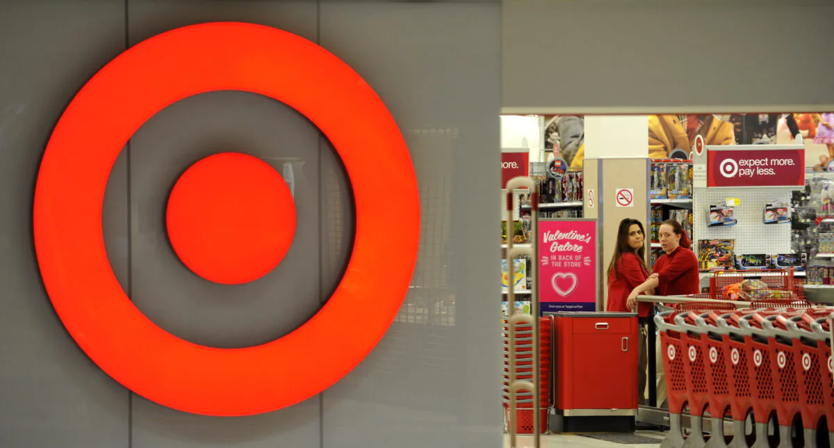 Employees work at a Target store at St. Albert, Alberta, Canada, on Jan. 15, 2015. (Dan Riedlhuber/Reuters) 