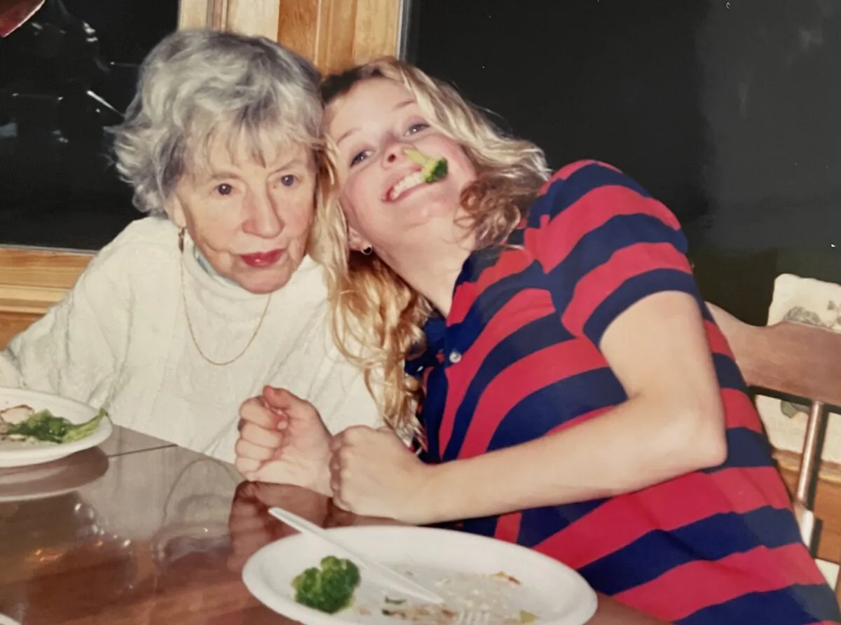 Megan Baker with her grandma, celebrating her 21st birthday. (Courtesy of Megan Baker)