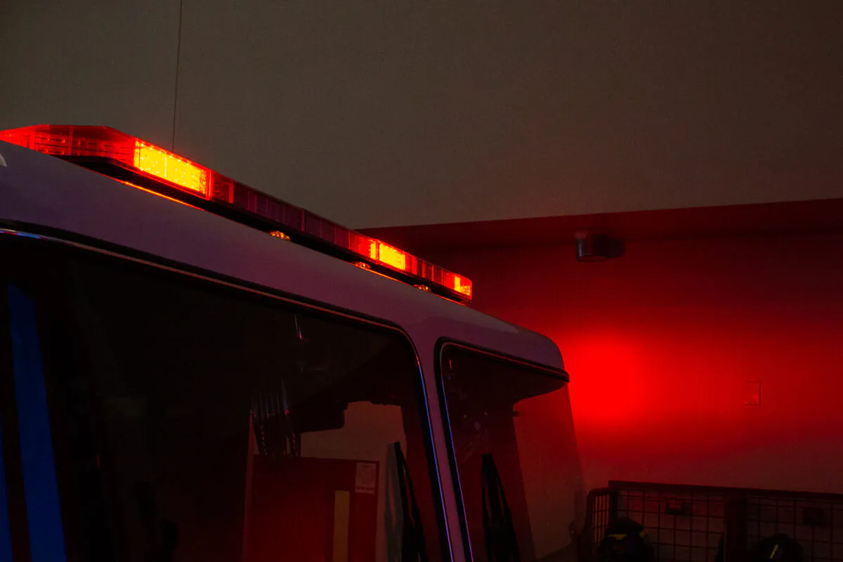 Orange County Fire Authority Engine Number 61 in Buena Park, Calif., on Jan. 15, 2021. (John Fredricks/The Epoch Times)