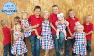 Couple With 11 Kids Homeschool Every Child on Their Mini Farm, Call Them a 'Gift From God'