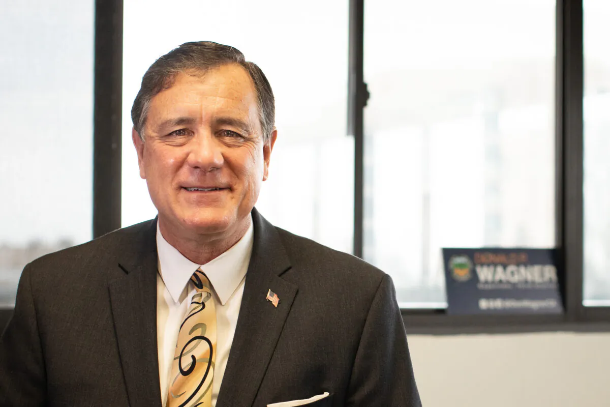 Orange County Supervisor Don Wagner speaks with The Epoch Times from the Hall of Administration in Santa Ana, Calif., on Feb. 10, 2021. (John Fredricks/The Epoch Times)