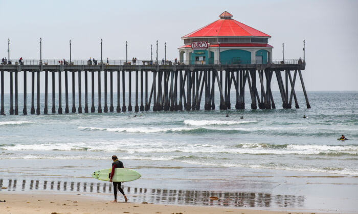 Huntington Beach, Calif., on May 5, 2021. (John Fredricks/The Epoch Times)