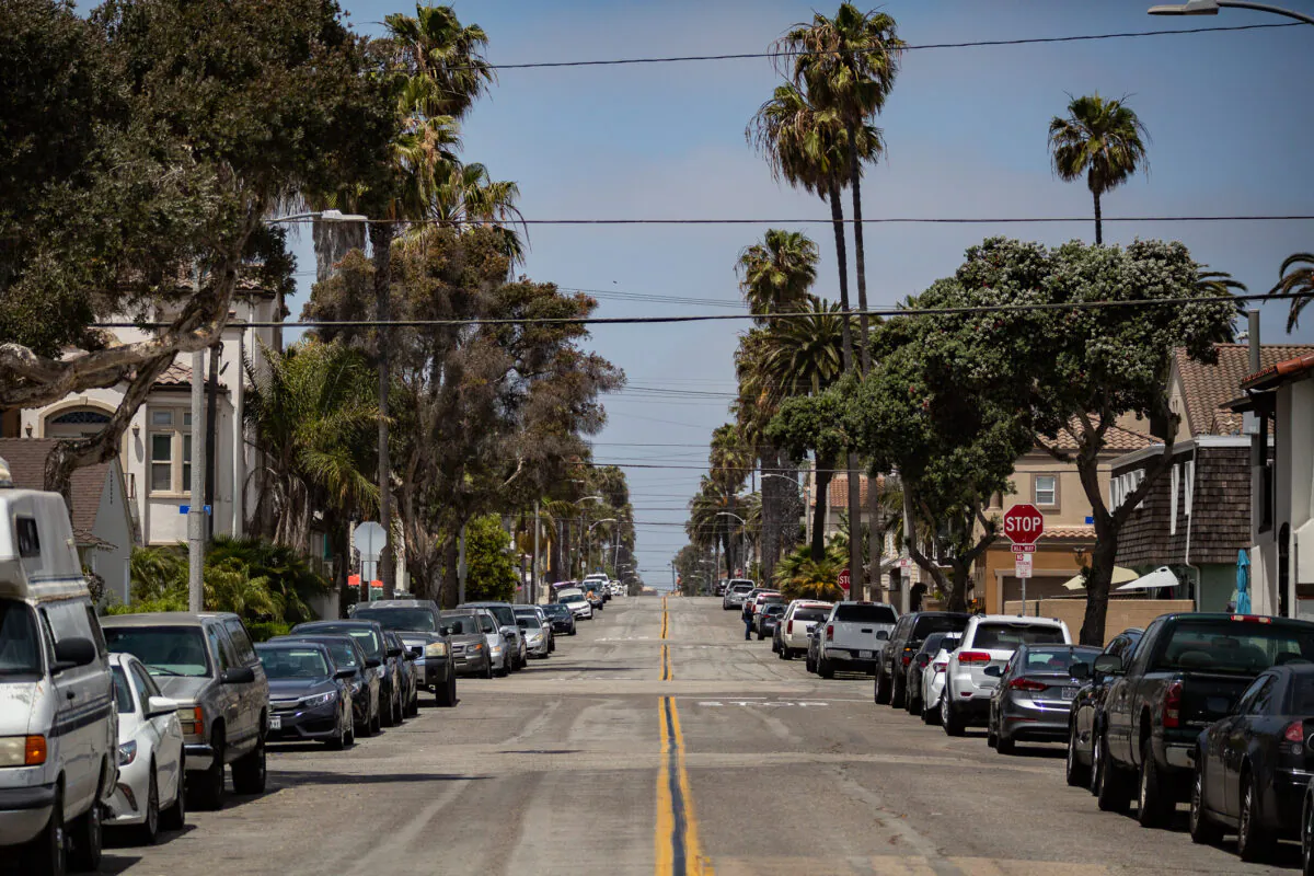 A neighborhood in Huntington Beach, Calif., on May. 5, 2021. (John Fredricks/The Epoch Times)