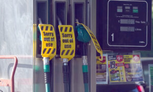 British Army Drivers on Standby to Deliver Fuel