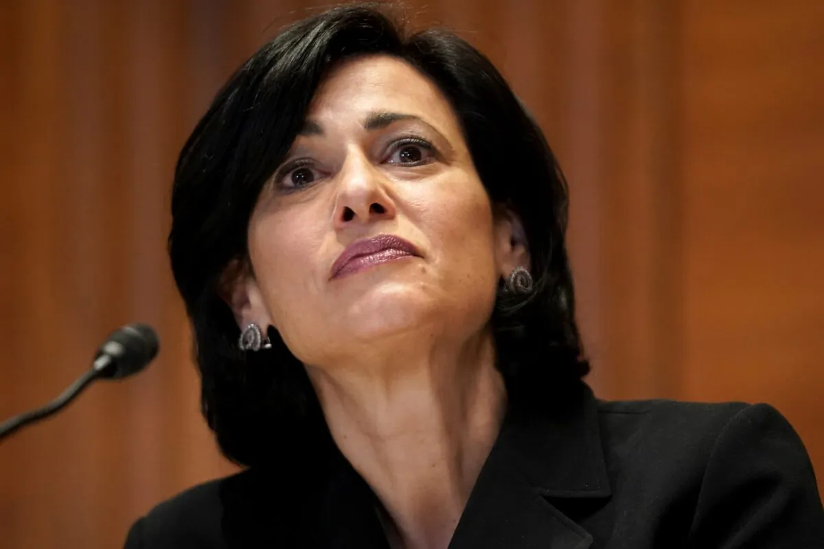 Dr. Rochelle Walensky, the director of the Centers for Disease Control and Prevention, is seen in Washington in a file photograph. (Greg Nash/Pool/Getty Images)