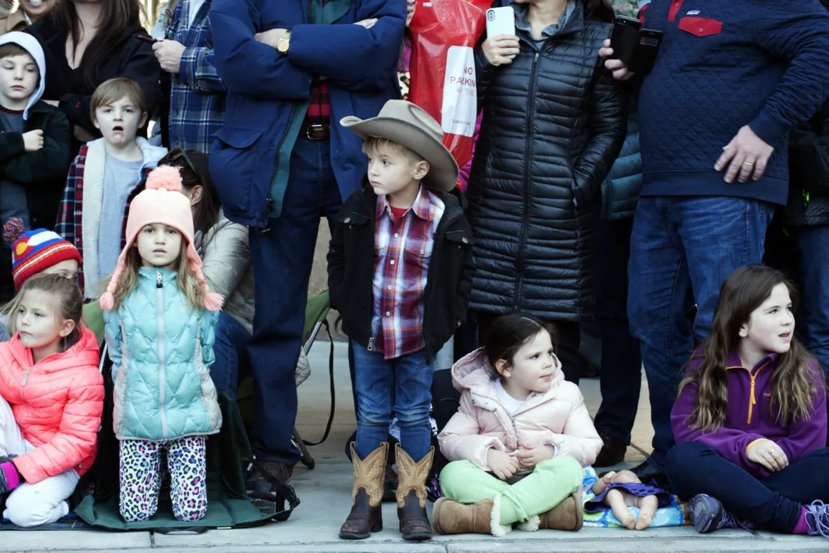 File photo of children in Denver, Colo. (Jason Connolly/AFP via Getty Images)