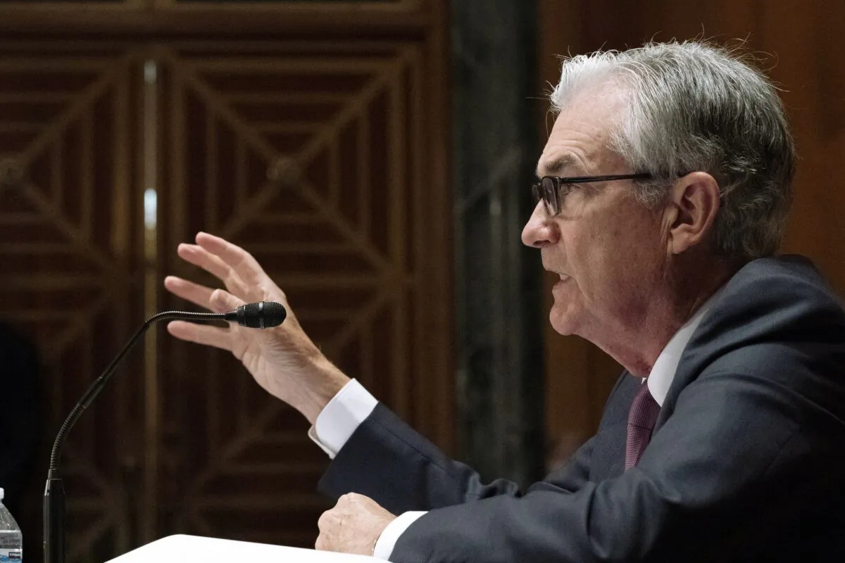 Federal Reserve Board Chair Jerome Powell testifies before a Senate Banking, Housing, and Urban Affairs hearing to examine the Semiannual Monetary Policy Report to Congress, on Capitol Hill in Washington on July 15, 2021. (Jose Luis Magana/AP Photo)