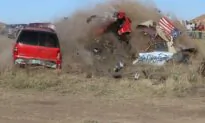 North Dakota Stuntman Known as Flying Farmer Crashes on Jump