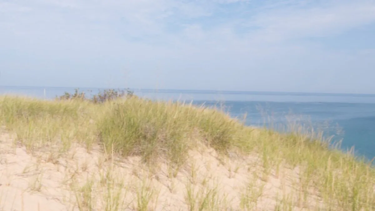 Indiana Dunes National Park is shown in Porter, Ind., on Sept. 26, 2017. (Daniel Boczarski/Getty Images for National Park Foundation)
