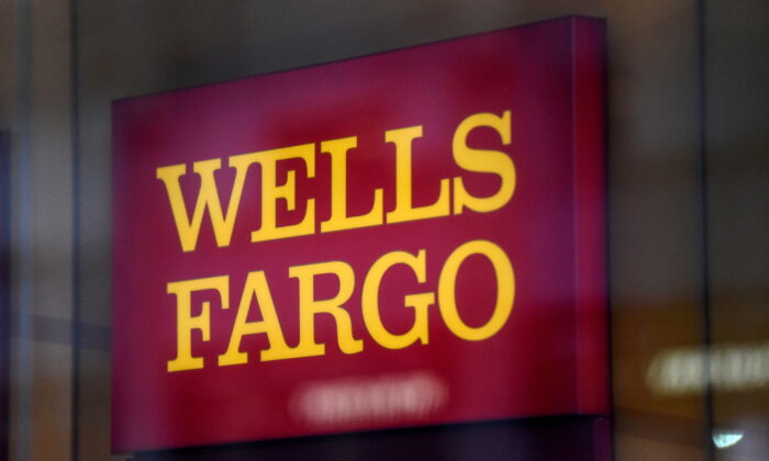 A Wells Fargo logo in New York on Jan. 10, 2017. (Stephanie Keith/Reuters)