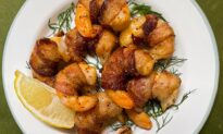 Extra Crispy Bacon-Wrapped Shrimp Are an Irresistible Appetizer