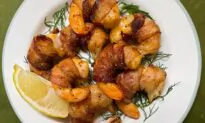 Extra Crispy Bacon-Wrapped Shrimp Are an Irresistible Appetizer