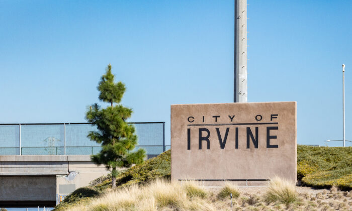 Irvine, Calif., on  Feb. 19, 2021. (John Fredricks/The Epoch Times)