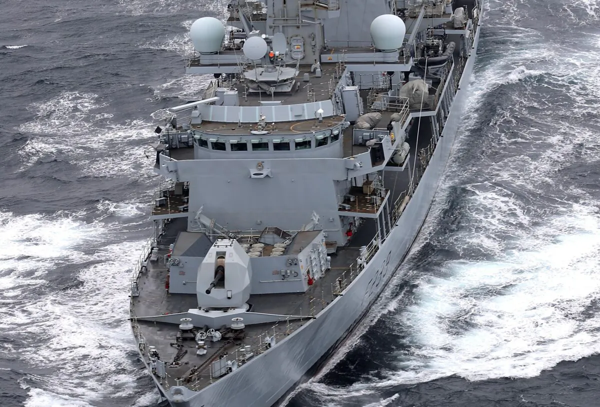 Undated photo of HMS Richmond. (Royal Navy/Handout via PA)