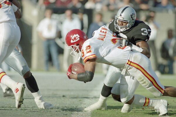 Kansas City Chiefs' running back Marcus Allen