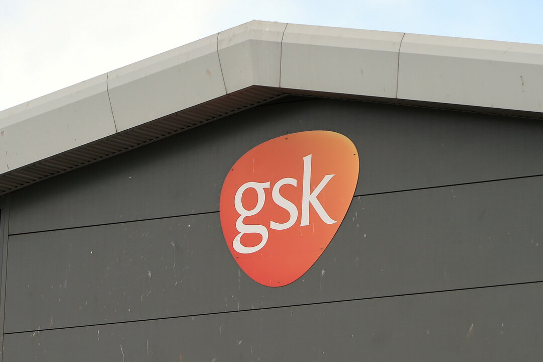 A GlaxoSmithKline plant is seen in Montrose, Scotland, on Oct. 22, 2018. (Andy Buchanan/Pool via Reuters)
