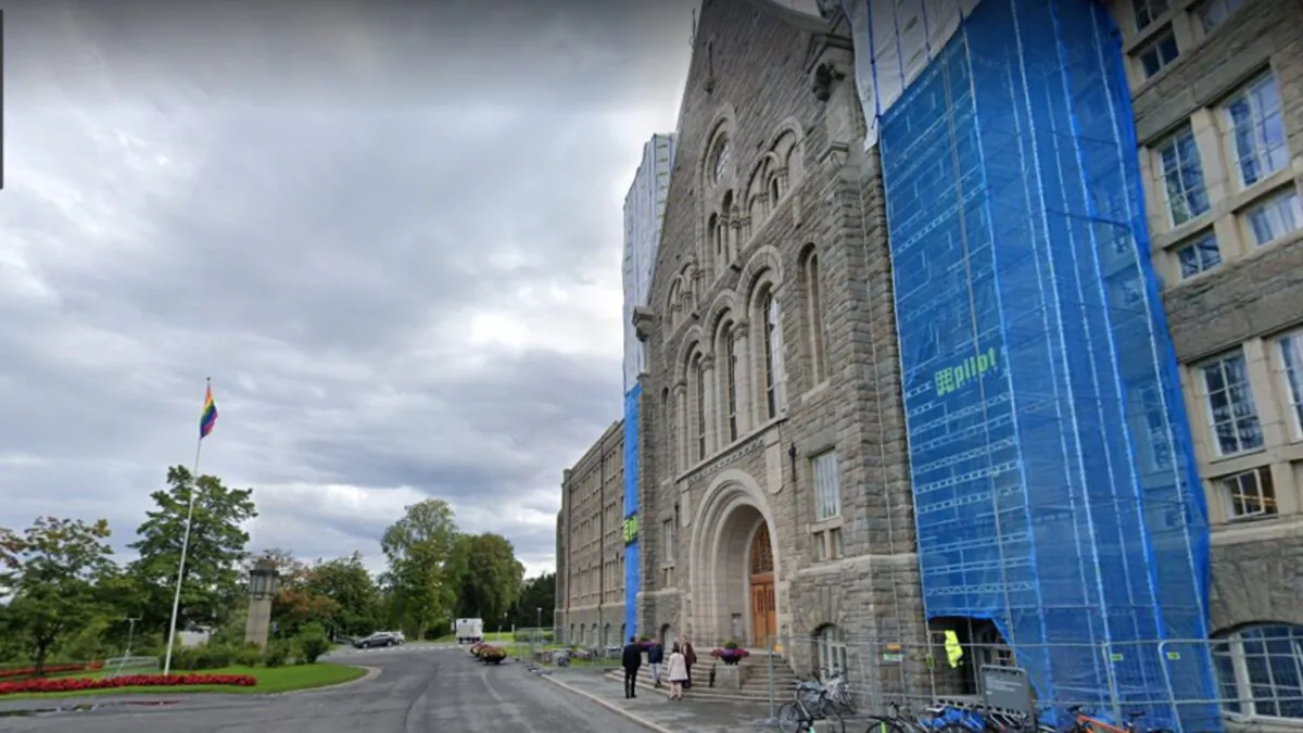 The Norwegian University of Science and Technology (NTNU) in Trondheim, Norway, in September 2020. (Google Maps/Screenshot via NTD)