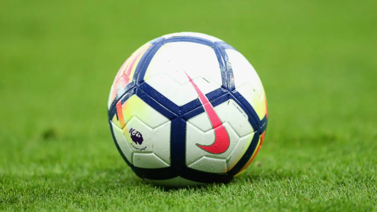 General view of the matchball during a Premier League match in a file photo. (Alex Morton/Getty Images)