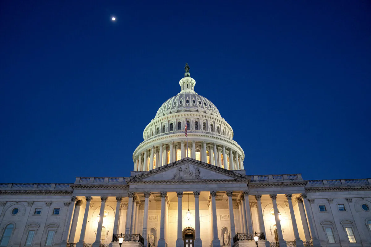 The U.S. Capitol on Sept. 25, 2021. (Stefani Reynolds/Getty Images)