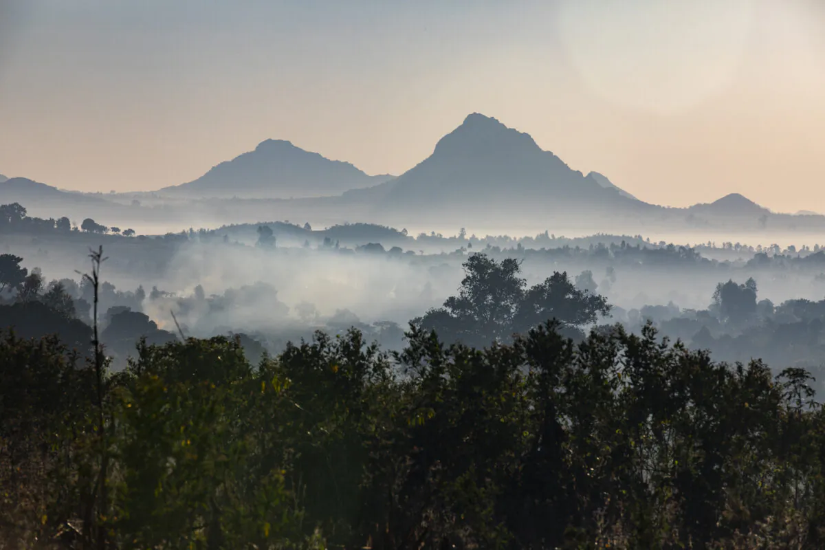 Malawi's Thyolo Distict in the early hours of June 28, 2021. (John Fredricks/The Epoch Times)