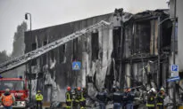 Plane Crashes Into Building Near Milan; All 8 Aboard Die