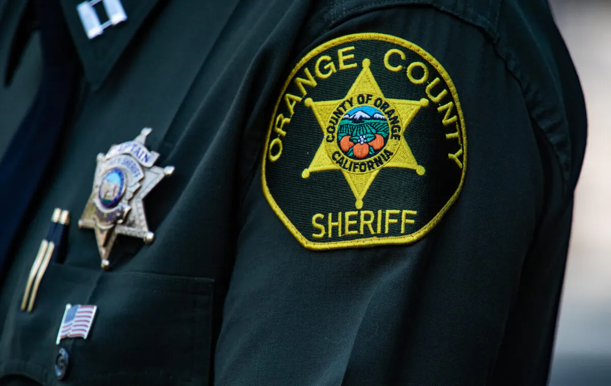 The Orange County Sheriff's Department; Yorba Linda, begin the use of body cameras on Oct. 4, 2021. (John Fredricks/The Epoch Times)