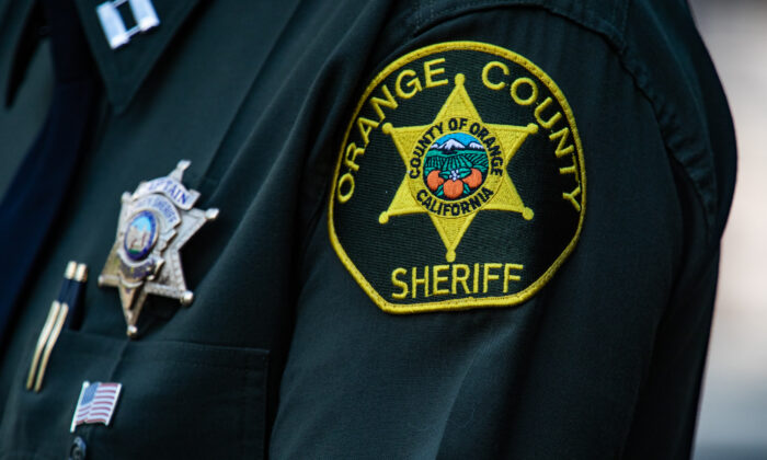 The Orange County Sheriff's Department; Yorba Linda, statesman  the usage  of assemblage  cameras connected  Oct. 4, 2021. (John Fredricks/The Epoch Times)