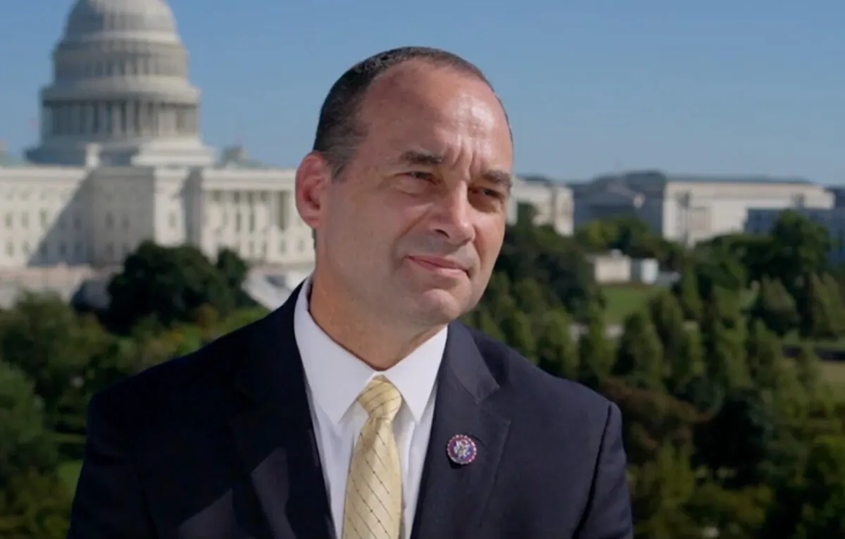 Rep. Bob Good (R-Va.) in an interview with NTD in Washington, on Sept. 30, 2021. (Screenshot via NTD)