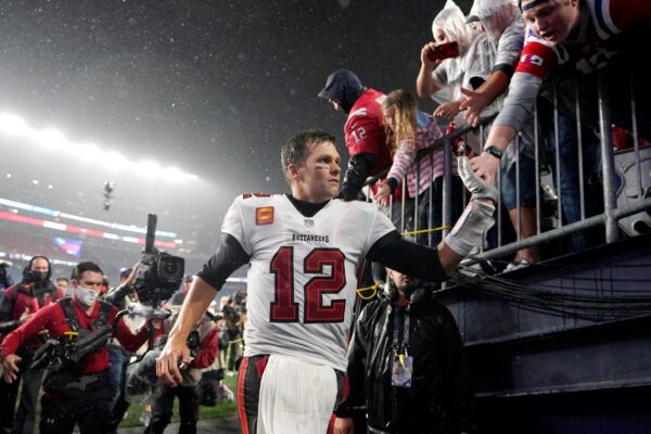 Tampa Bay Buccaneers quarterback Tom Brady