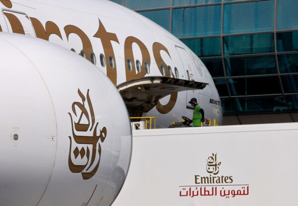 Emirates Airlines plane
