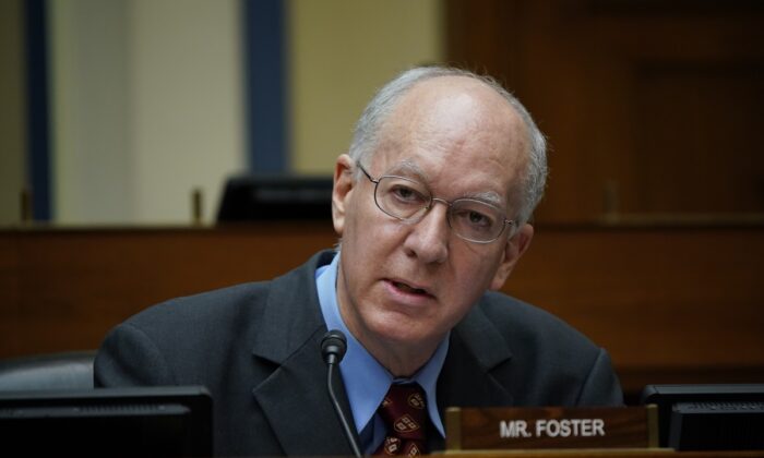 Rep. Bill Foster (D-Ill.) speaks on Capitol Hill in Washington on Oct. 2, 2020. (J. Scott Applewhite-Pool/Getty Images)