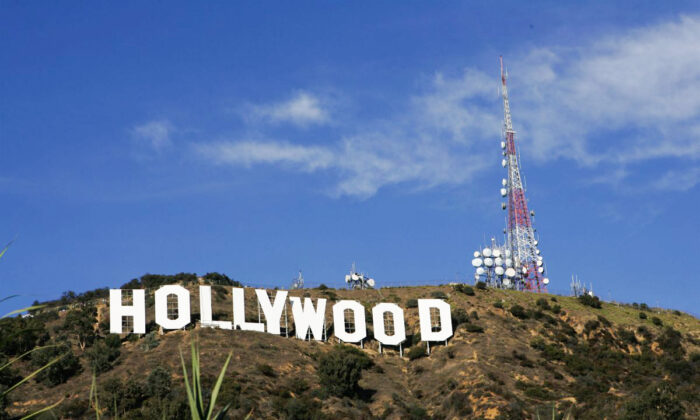 The Hollywood sign in Hollywood, Calif., on Dec. 5, 2005. (David Livingston/Getty Images)