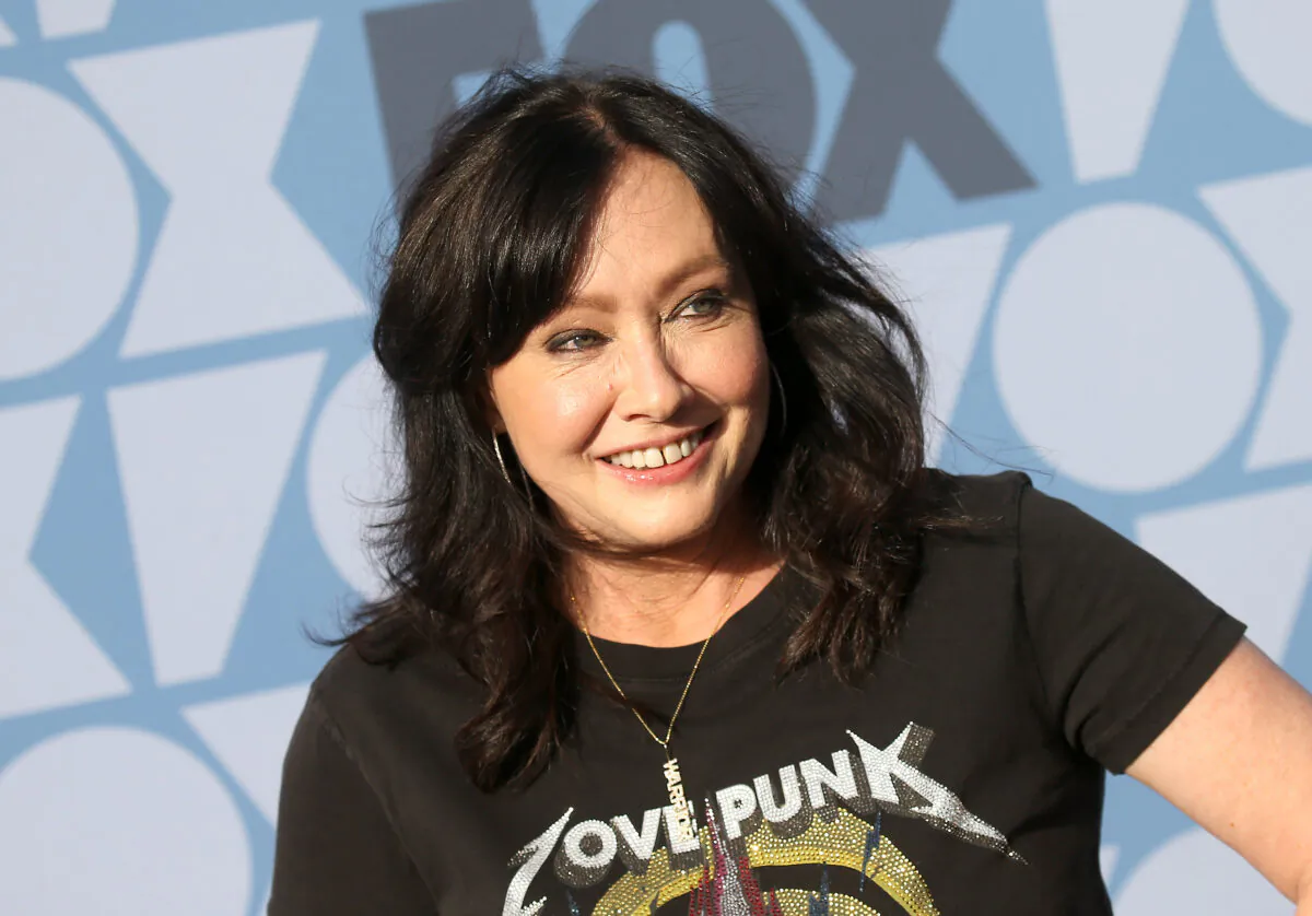Shannen Doherty attends the FOX Summer TCA 2019 All-Star Party at Fox Studios in Los Angeles, Calif., on Aug. 7, 2019. (Michael Tran/AFP via Getty Images)