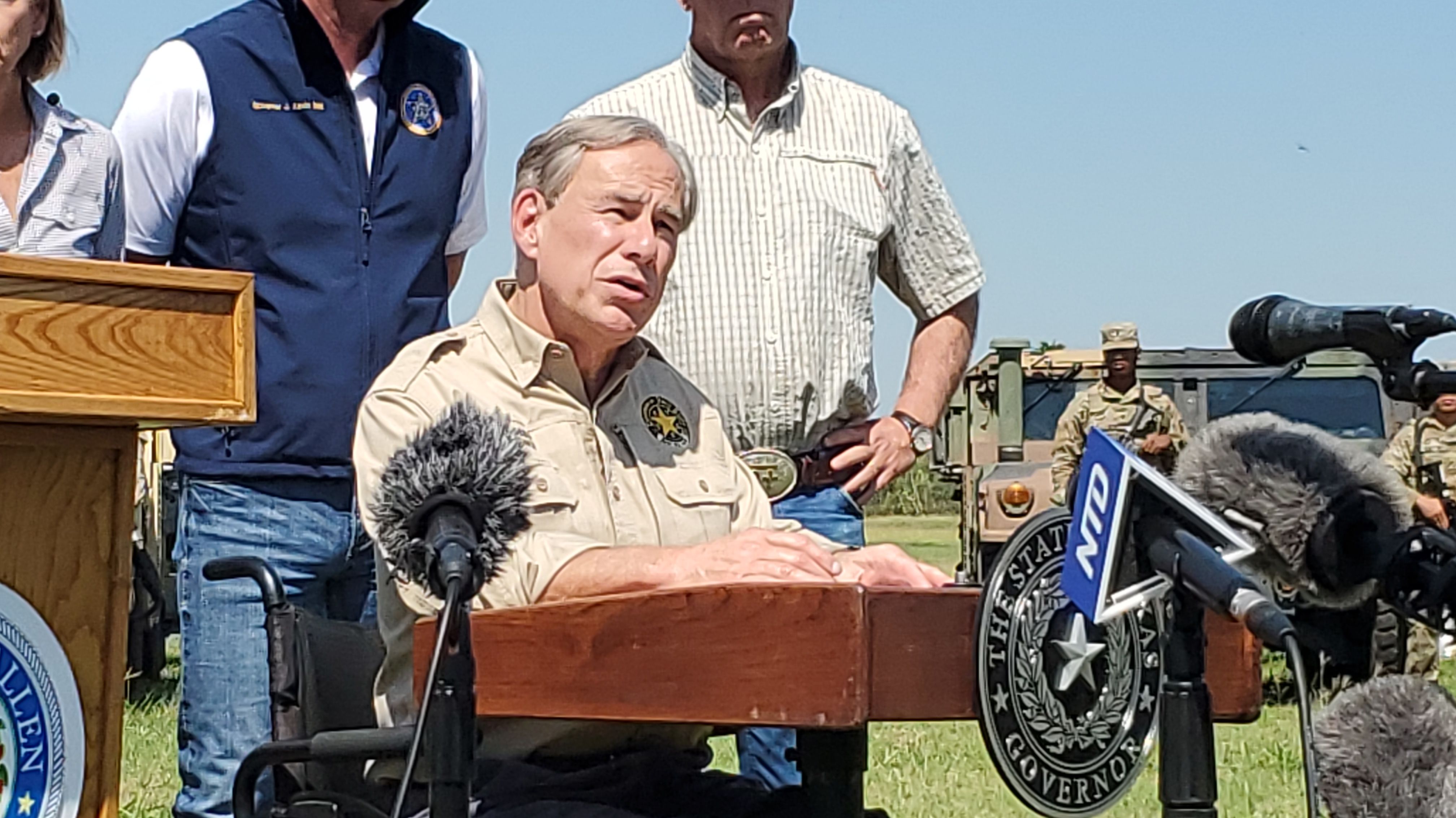 LIVE: 10 Governors Hold Press Conference in Texas on Border Crisis ...