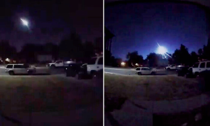 VIDEO: Doorcam Captures Shooting Meteor Exploding Into Huge Fireball ...